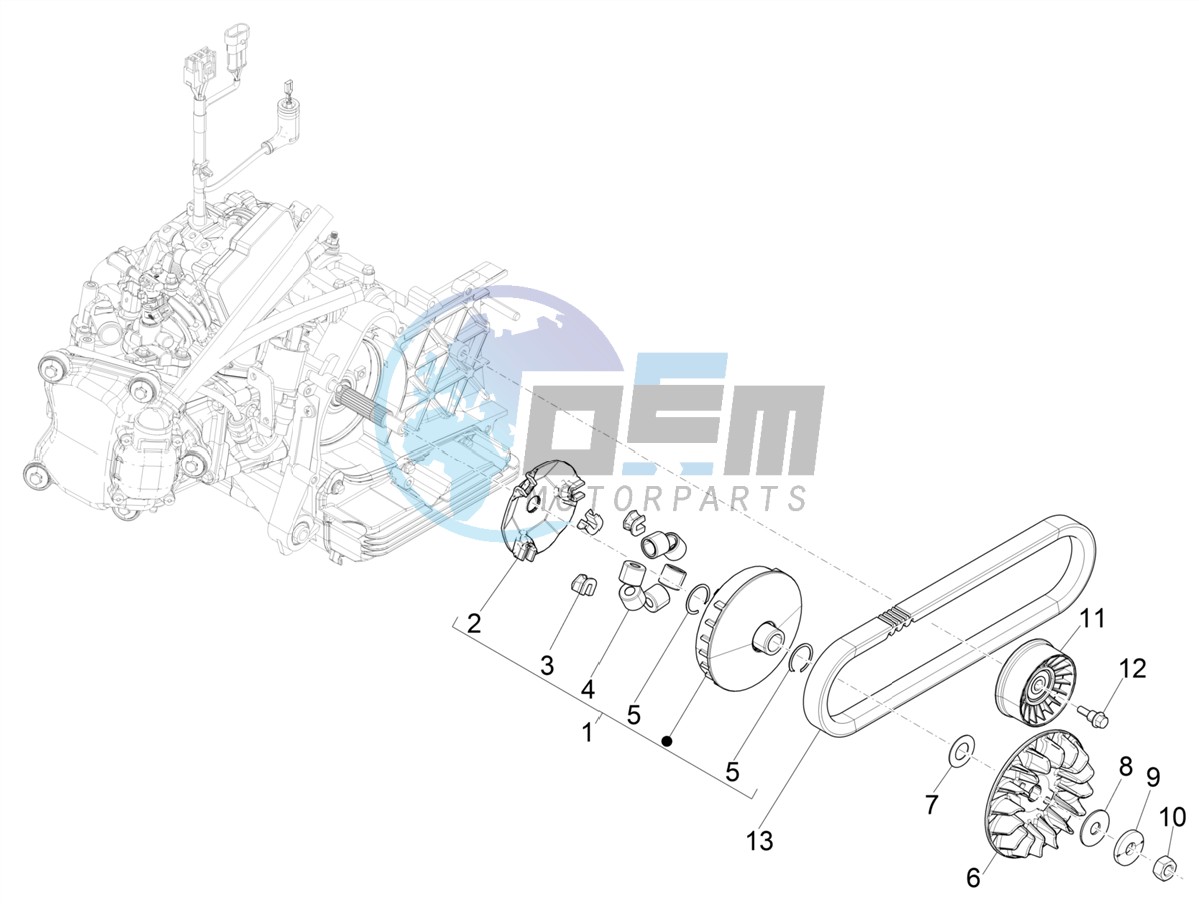 Driving pulley