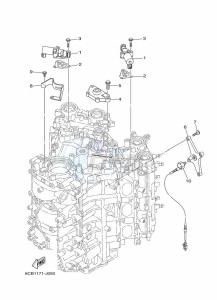 FL250DET1X drawing CYLINDER-AND-CRANKCASE-3