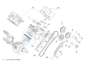 Shiver 750 PA (AA, JP, MAL, T) drawing Rear cylinder timing system