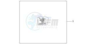 CB600F39 Spain - (SP / ST 25K) drawing KIT LOGO SE