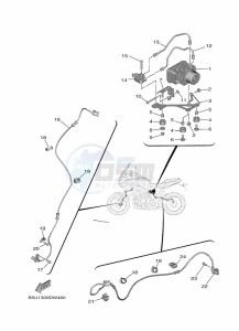 TRACER 9 MTT890 (B5UE) drawing ELECTRICAL 3