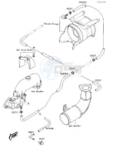 JS 650 A [650 SX] (A1) [650 SX] drawing COOLING