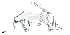 NT700VAA France - (F / ABS) drawing STAND