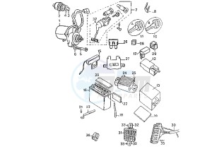 ST RAPIDO - 50 cc drawing ELECTRICAL DEVICES