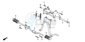 PK50 WALLAROO drawing STAND/STEP