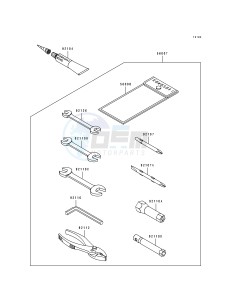 JH 750 D [XIR] (D1) [XIR] drawing OWNERS TOOLS