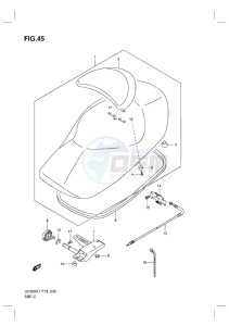 UH200G BURGMAN EU drawing SEAT