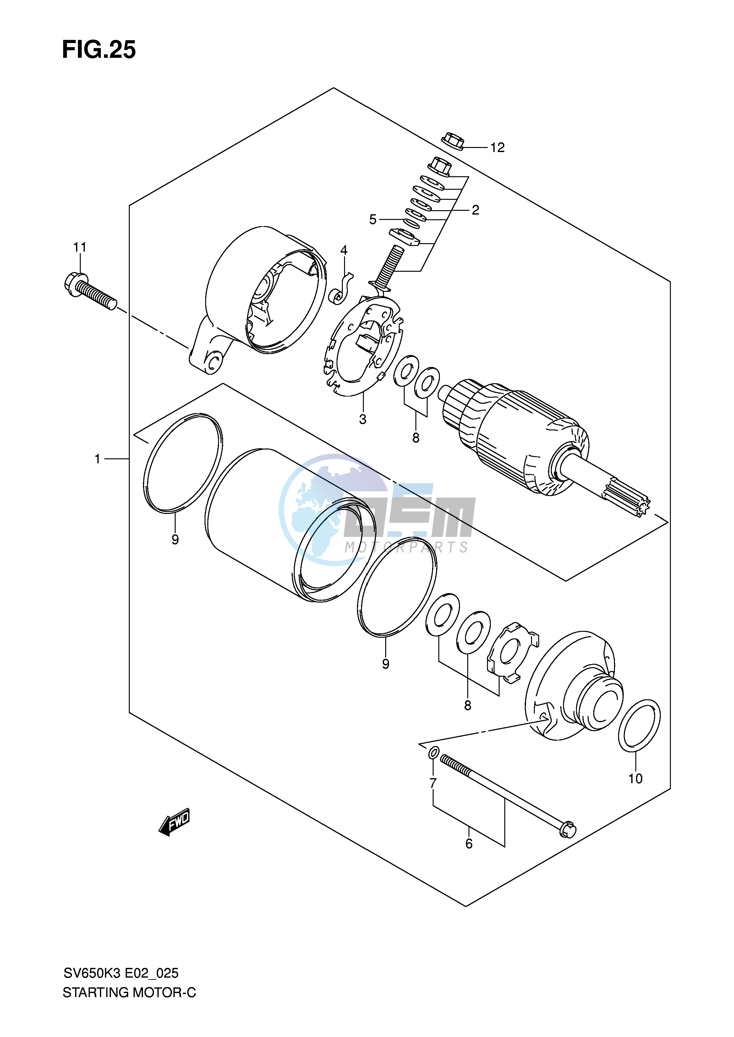 STARTING MOTOR