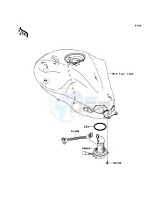 ER-6n ER650A7F GB XX (EU ME A(FRICA) drawing Fuel Pump