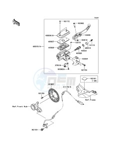 VN1700_VOYAGER_ABS VN1700B9F GB XX (EU ME A(FRICA) drawing Front Master Cylinder