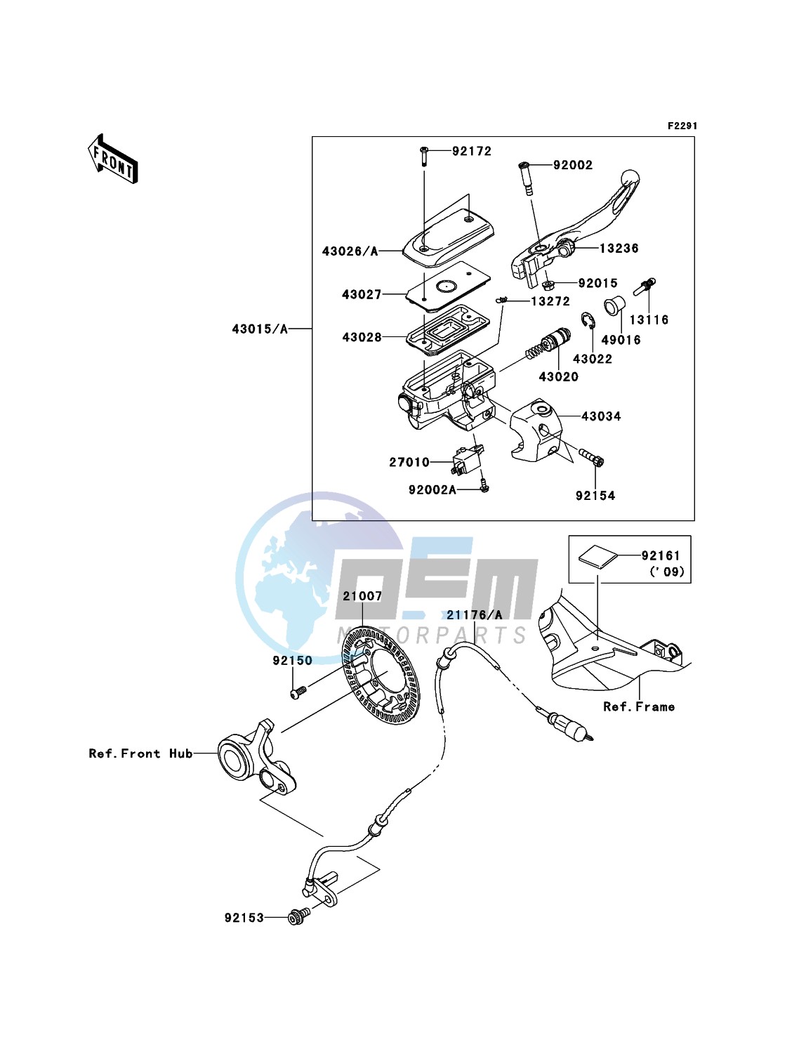 Front Master Cylinder