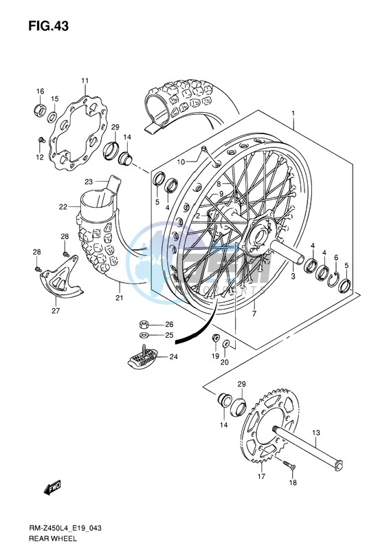 REAR WHEEL