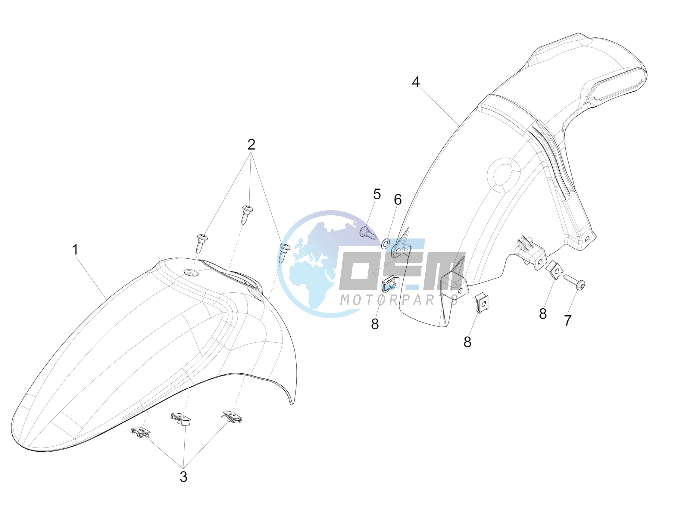 Wheel housing - Mudguard