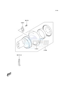 KFX50 KSF50-A3 EU drawing Air Cleaner