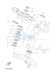 YZF-R125 R125 (5D7K 5D7K 5D7K 5D7K) drawing STEERING