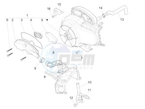 Sprint 50 4T 4V (EMEA) drawing Secondary air box