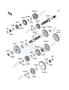 VN1700_CLASSIC_TOURER_ABS VN1700DEF GB XX (EU ME A(FRICA) drawing Transmission