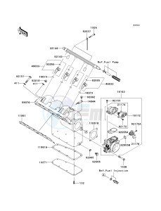 JT 1200 D [STX-12F] (D6F-D7F) D7F drawing THROTTLE