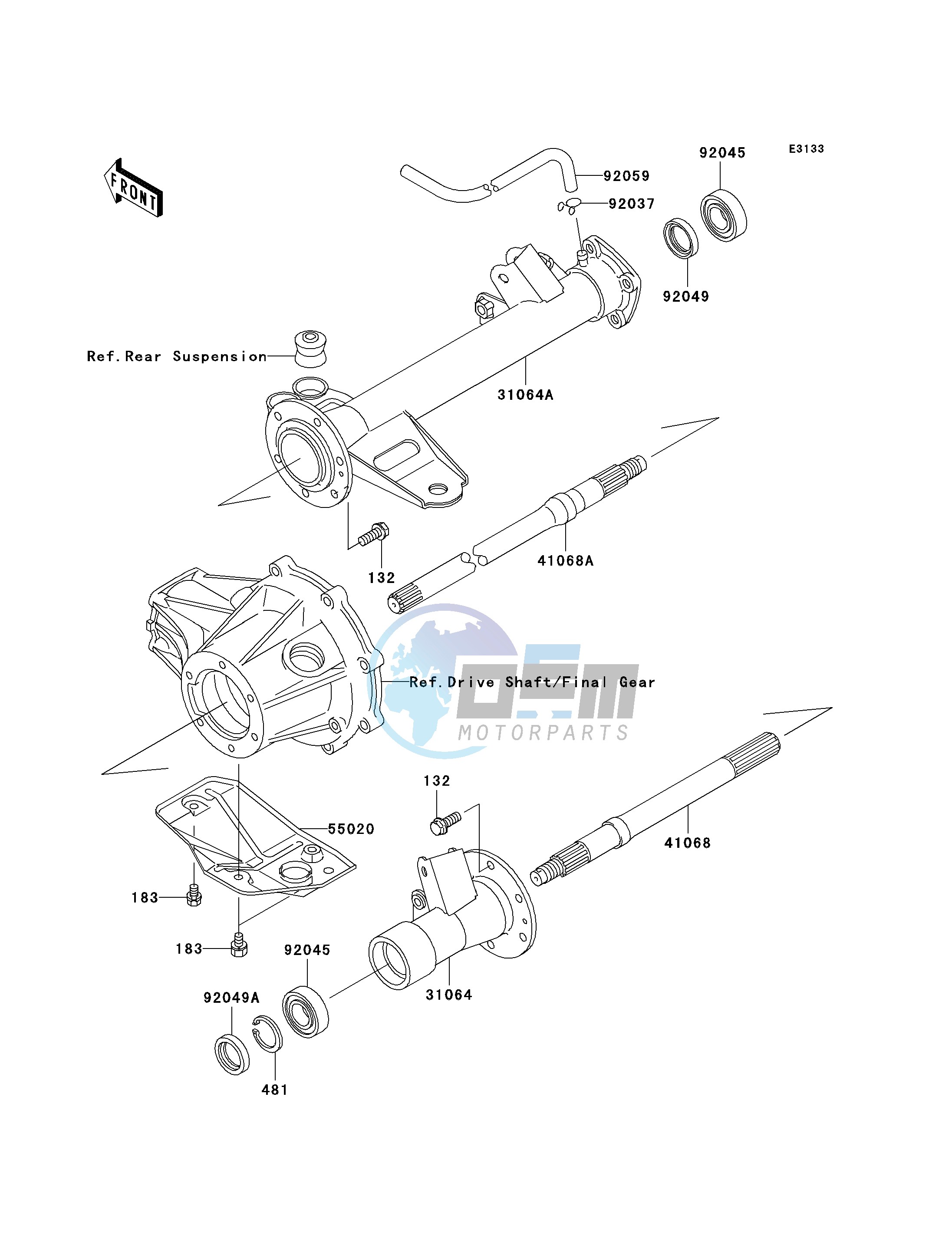 REAR AXLE