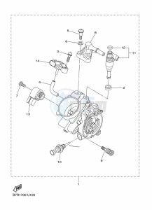 WR250F (BAK9) drawing INTAKE 2