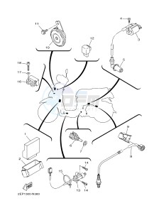 XC115S D'ELIGHT (2EP1 2EP3) drawing ELECTRICAL 2