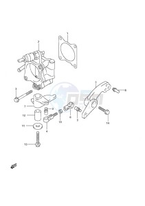 DF 50 drawing Throttle Body