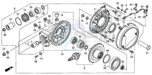 ST1300A drawing FINAL DRIVEN GEAR (ST1300A)