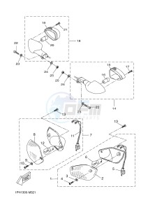 NS50F NITRO 4T (1GB4) drawing FLASHER LIGHT