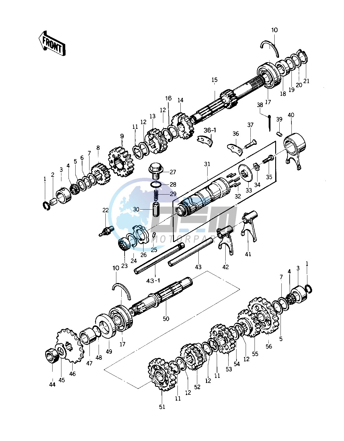 TRANSMISSION_CHARGE DRUM -- 76-77 S2_S3- -