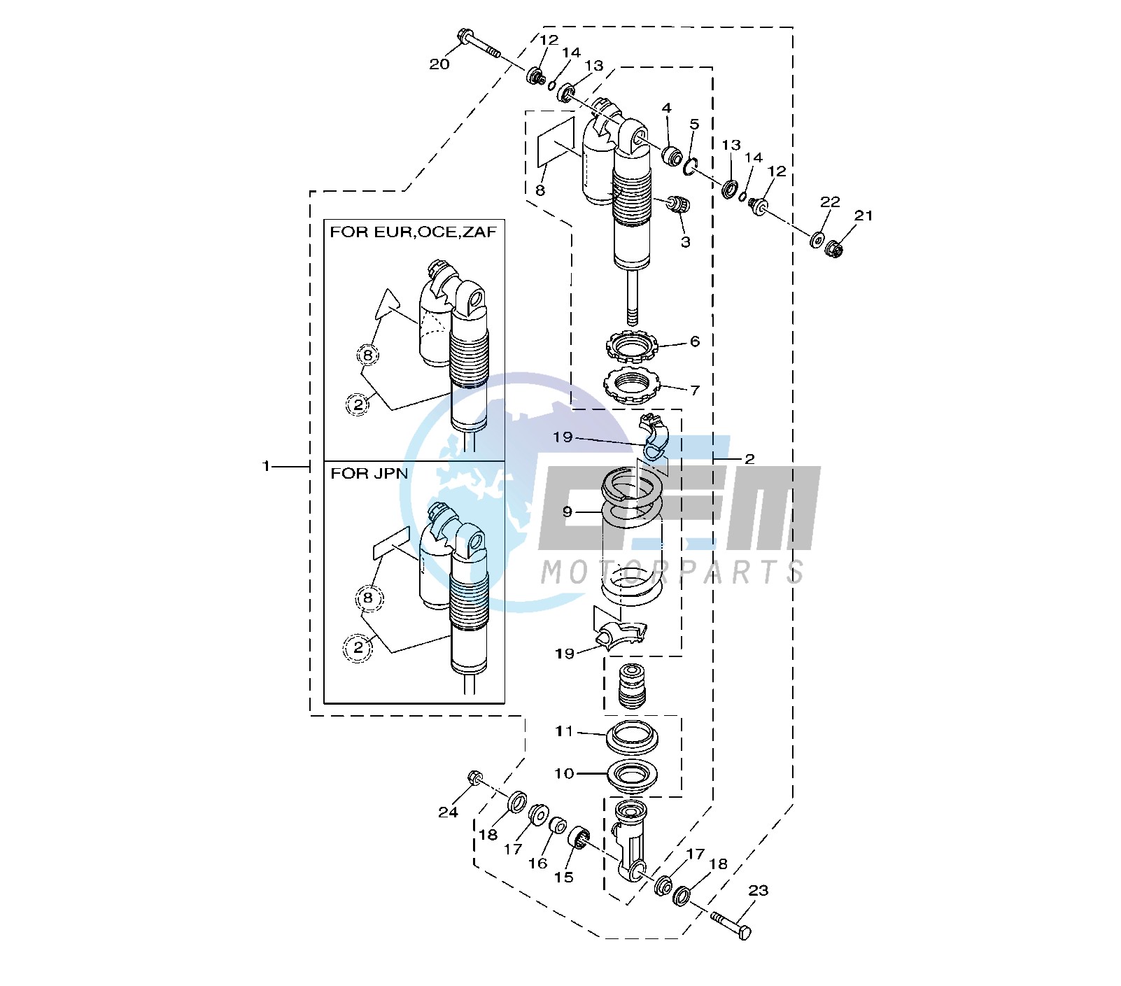 REAR SHOCK ABSORBER