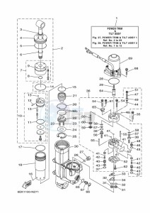 F115BETX drawing TILT-SYSTEM-1