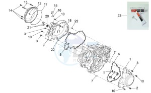 RXV-SXV 450-550 drawing Crankcase II