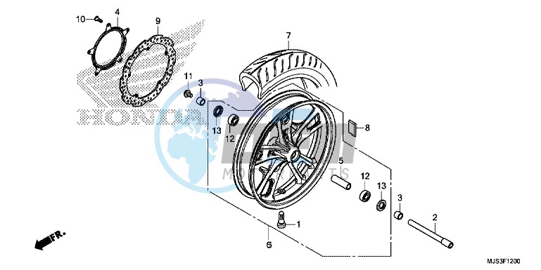 FRONT WHEEL