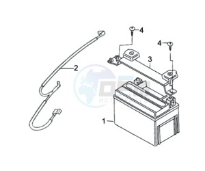 HD 200 drawing BATTERY