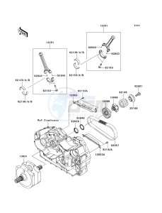 VN 1700 E [VULCAN 1700 CLASSIC] (9G-9FA) E9FA drawing CRANKSHAFT