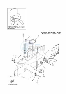 F225XA-2018 drawing PROPELLER-HOUSING-AND-TRANSMISSION-2