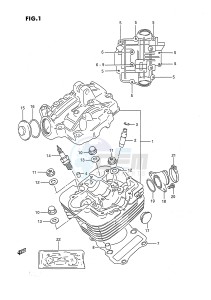 LT-F160 (P28) drawing CYLINDER HEAD