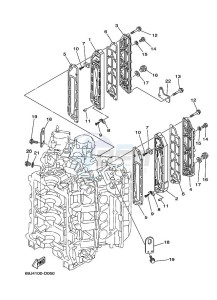 FL200AETX drawing CYLINDER-AND-CRANKCASE-3