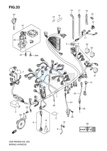 GSX-R600 (E2) drawing WIRING HARNESS