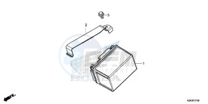 MSX125D MSX125 UK - (E) drawing BATTERY