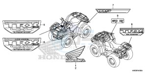 TRX500FA6H Europe Direct - (ED) drawing MARK/EMBLEM