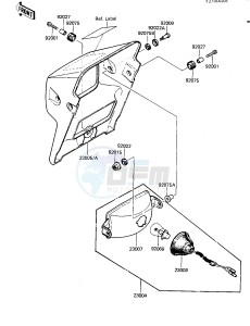 KLT 160 A [KLT160] (A1) [KLT160] drawing HEADLIGHT