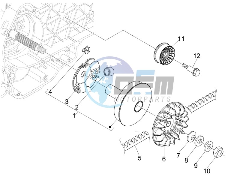 Driving pulley