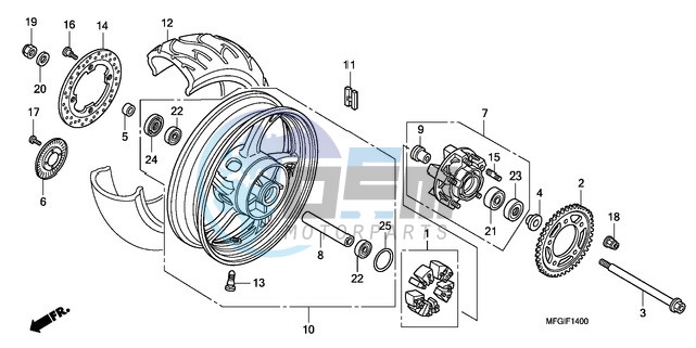 REAR WHEEL