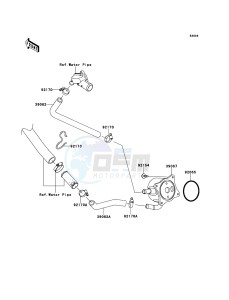 NINJA_ZX-10R_ABS ZX1000KDF FR XX (EU ME A(FRICA) drawing Oil Cooler