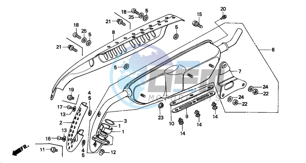 EXHAUST MUFFLER