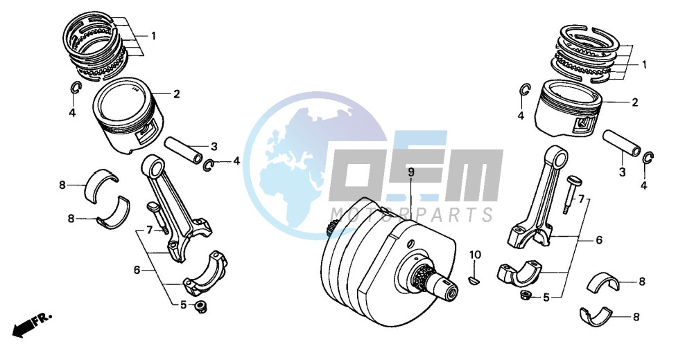 CRANKSHAFT/PISTON