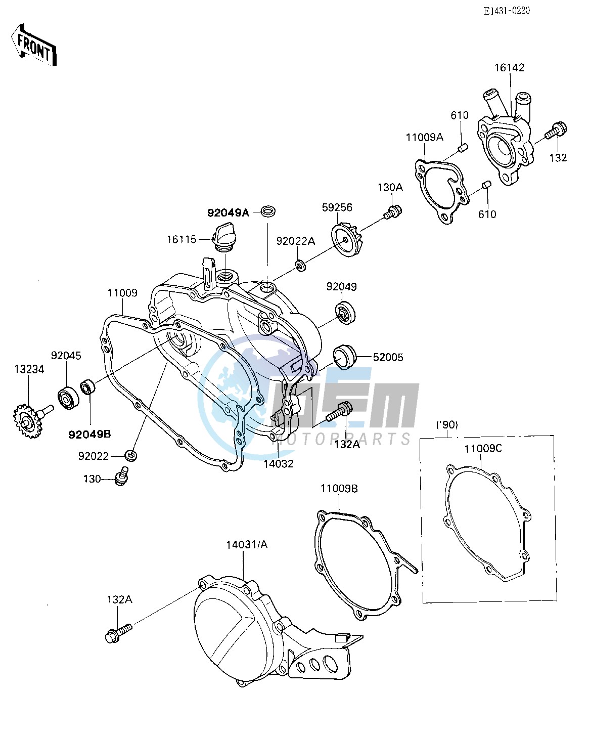 ENGINE COVER-- S- -