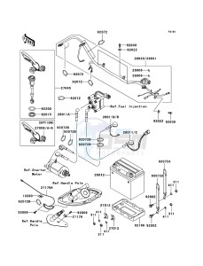 JET SKI STX-15F JT1500-A2 FR drawing Electrical Equipment