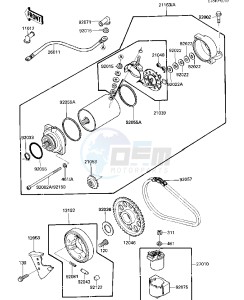 EX 500 A [EX500] (A1-A3) [EX500] drawing STARTER MOTOR